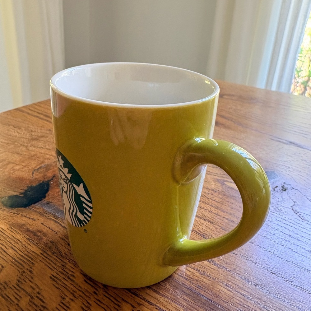 2021 Starbucks Lime Green Logo Mug- 10 ozs. - Picture 7 of 14